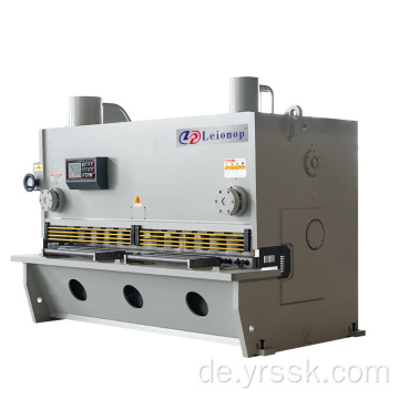 Qc11k 12x4000mm Hydraulik -Guillotin -Schermaschine geschnittene Eisenblech aus Edelstahl mit E21s